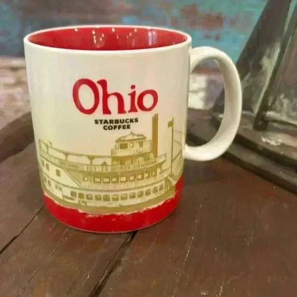 Starbucks Discontinued 2012 OHIO Starbucks Global City Coffee‎ Mug - Picture 1 of 5